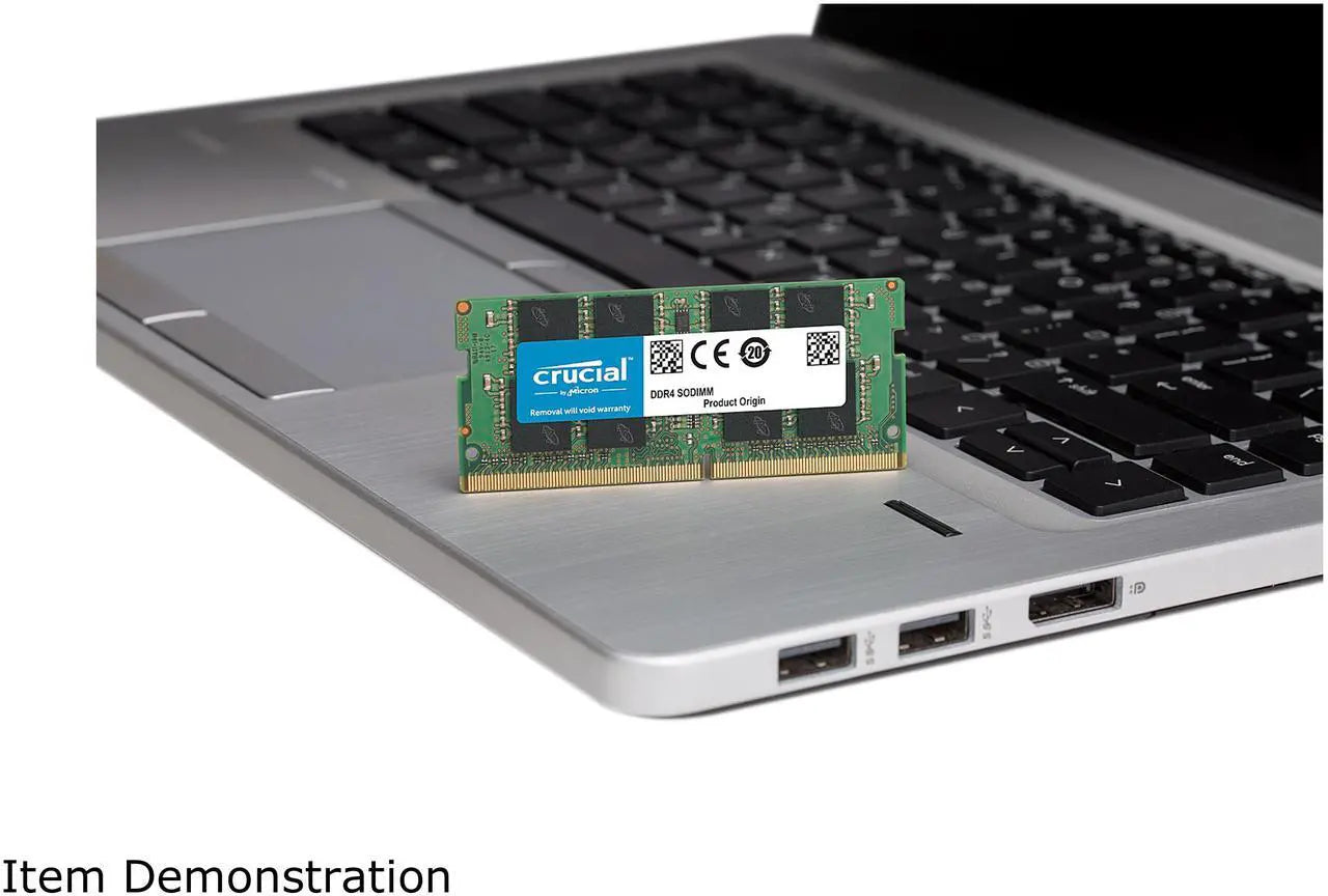 Crucial 32GB (2x16GB) DDR4-3200 SO-DIMM Laptop Memory - CL22, PC4-25600