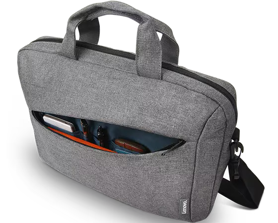 Lenovo T210 15.6" Laptop Casual Toploader Bag - Grey | Water-Repellent, GX40Q17231