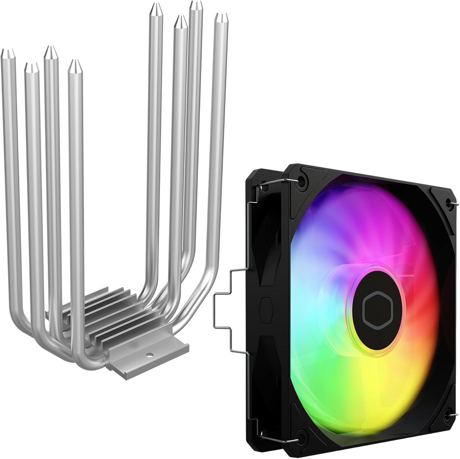 Cooler Master Hyper 212 Spectrum V3 ARGB CPU Air Cooler - 120mm PWM Cooling Fan