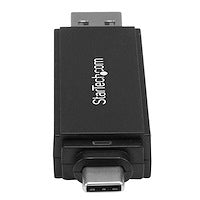 StarTech USB-C & USB-A SD / microSD UHS-I Card Reader – USB 3.2 Gen 1 (5Gbps)