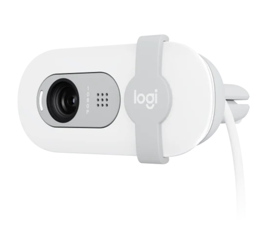 Logitech Brio 100 Full HD 1080p Webcam | USB-A, Privacy Shutter, Built-in Microphone