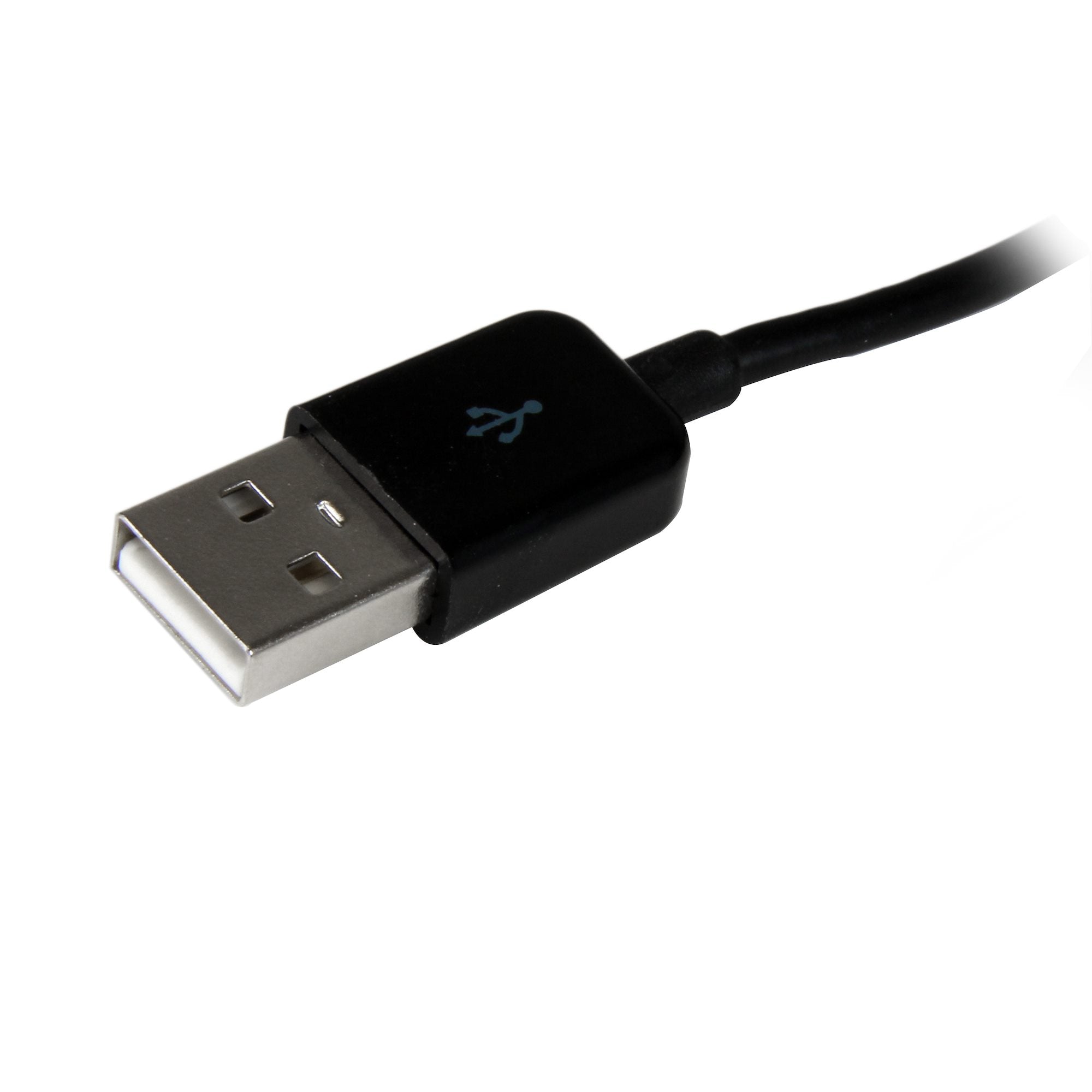 StarTech VGA to HDMI Adapter with USB Audio - 1080p - Black