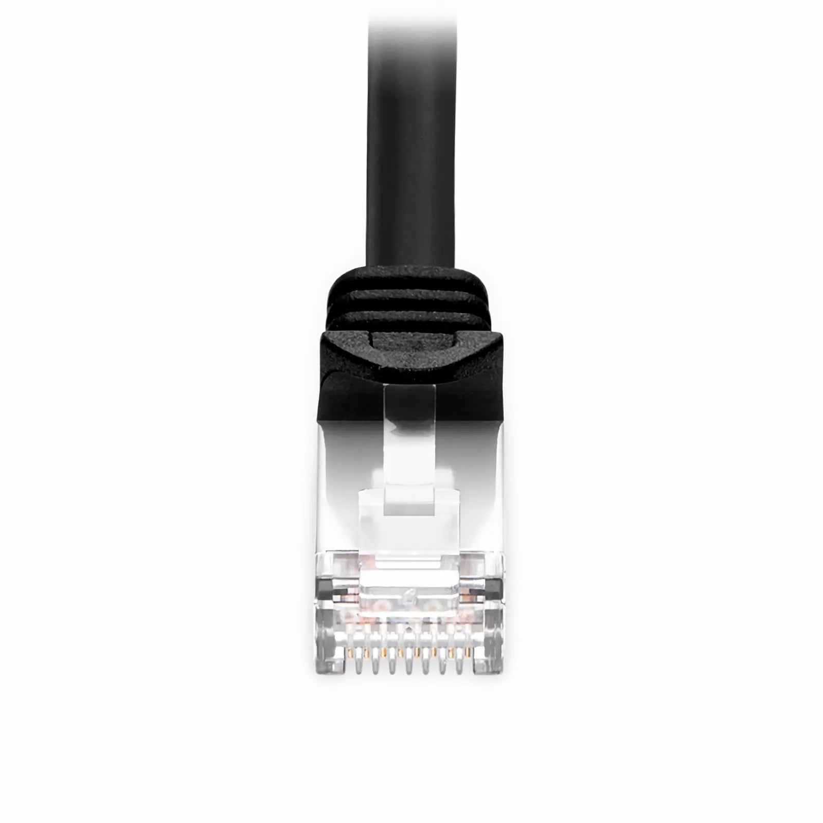 PrimeCables Cat6a SSTP 26AWG Ethernet Patch Cable - 100ft - 10Gbps - Black