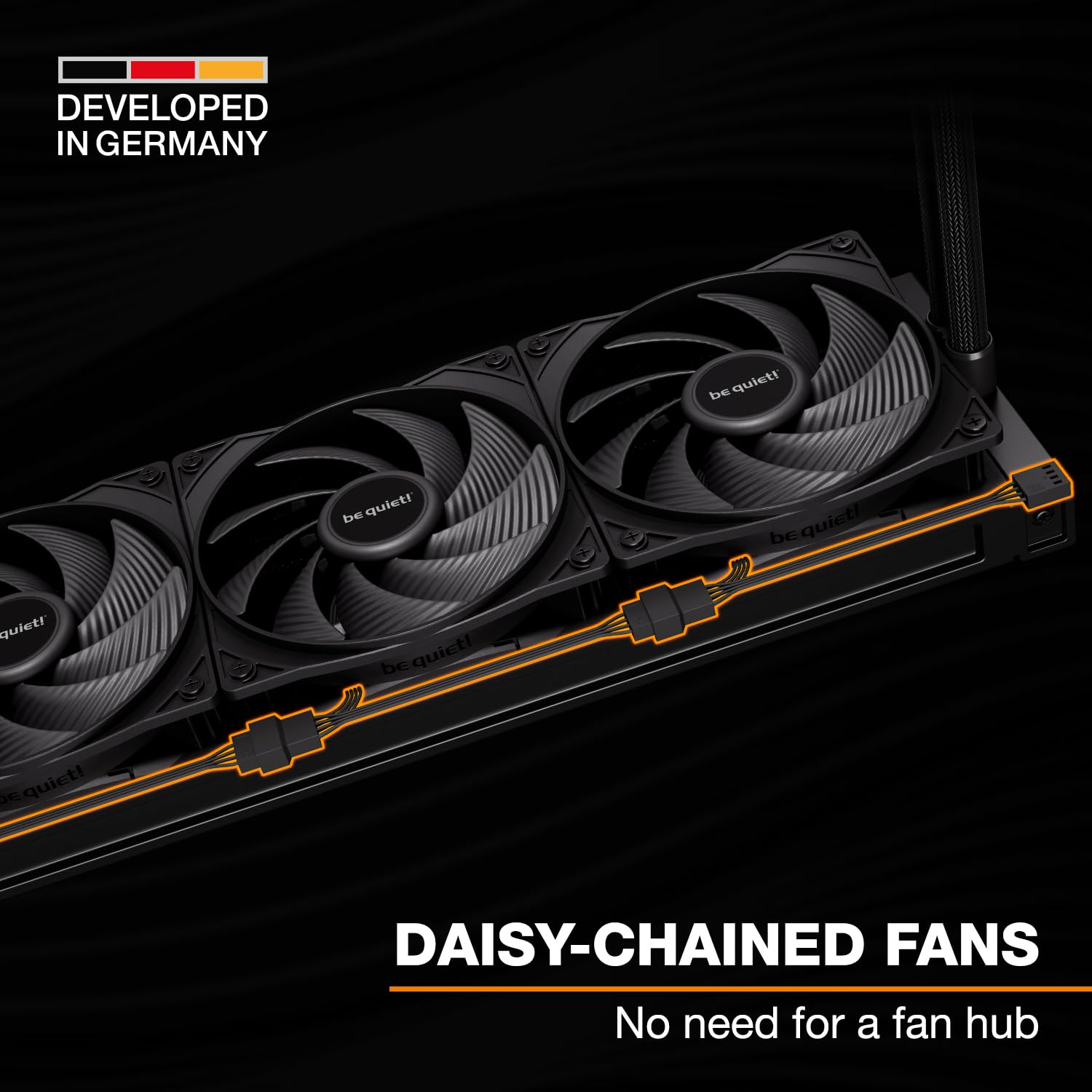 be quiet! Pure Loop 3 360mm CPU Liquid Cooler - High Performance AIO Water Cooling System