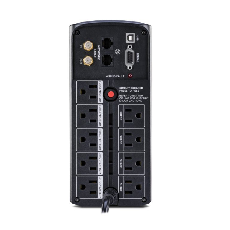 CyberPower CP1000AVRLCD 1000VA / 600W Line-Interactive UPS | AVR, LCD Display, 9 Outlets