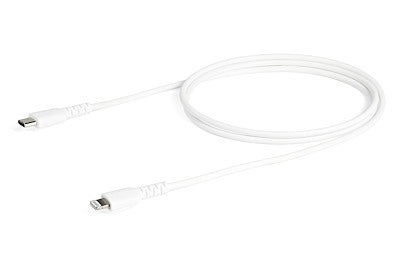 StarTech Rugged USB-C to Lightning MFi Fast Charging Cable (1 m) - White