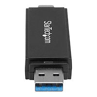 StarTech USB-C & USB-A SD / microSD UHS-I Card Reader – USB 3.2 Gen 1 (5Gbps)