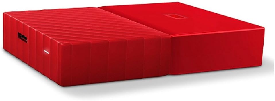 WD My Passport 2TB Portable External Hard Drive USB 3.0 – Red