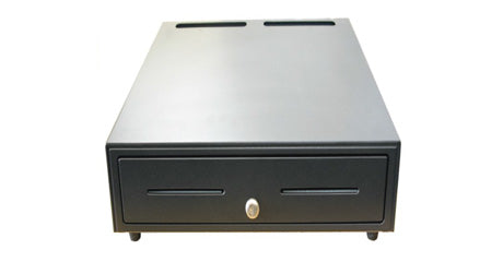 UnyPOS UZ-HS460A Heavy-Duty Metal Cash Drawer – RJ11 – Black