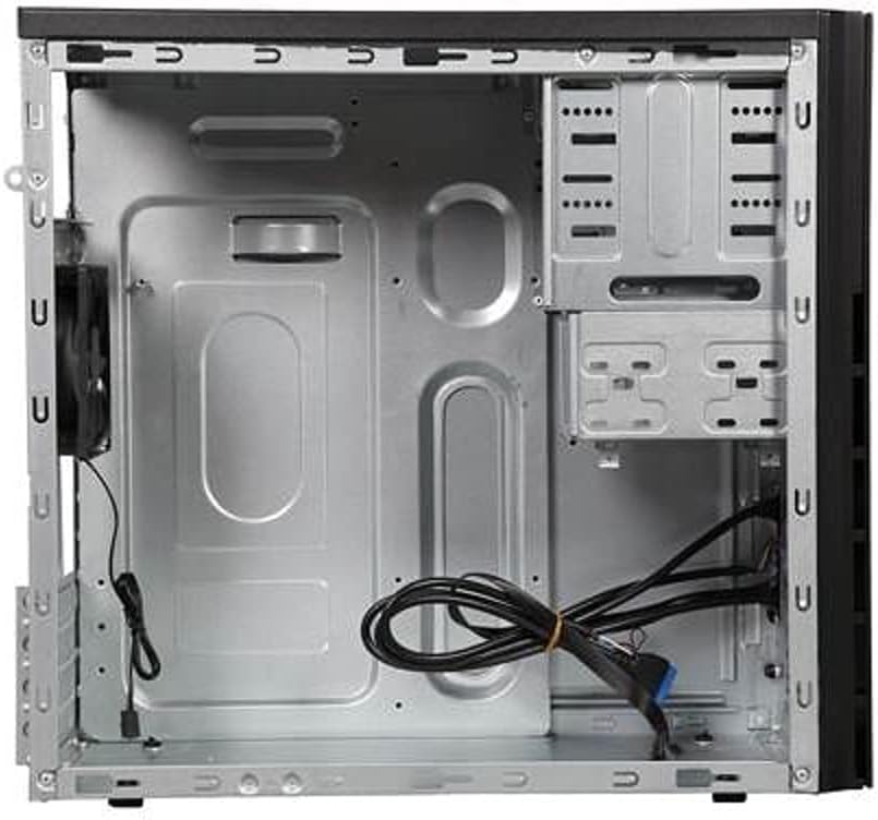 Antec VSK3000E-U3 Micro-ATX Mini Tower Case | USB 3.0 | Black & White