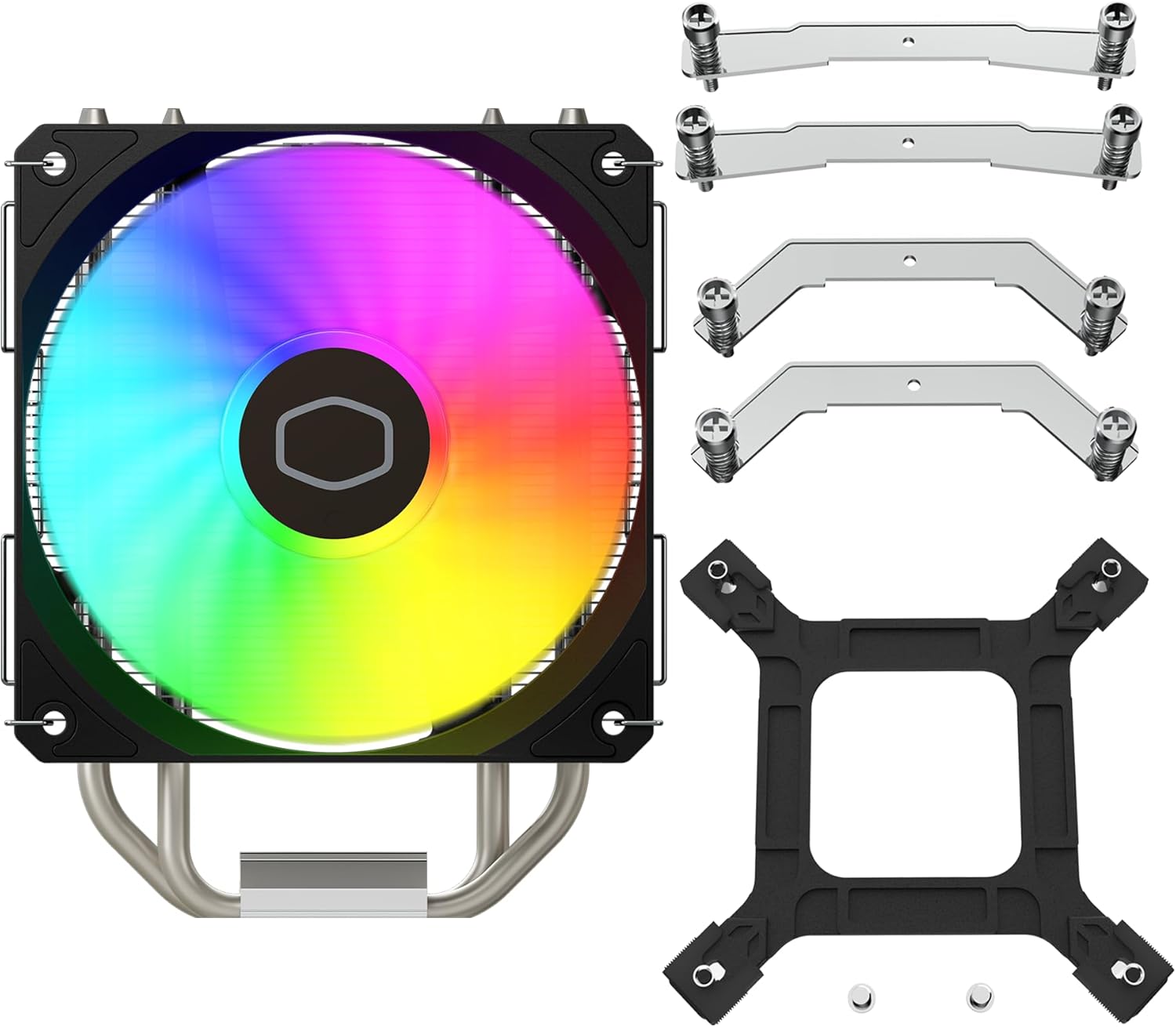 Cooler Master Hyper 212 Spectrum V3 ARGB CPU Air Cooler - 120mm PWM Cooling Fan