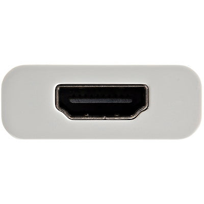 StarTech USB-C to HDMI 4K 60Hz Video Adapter with USB-C Power Delivery (60W) - White - CDP2HDUCPW