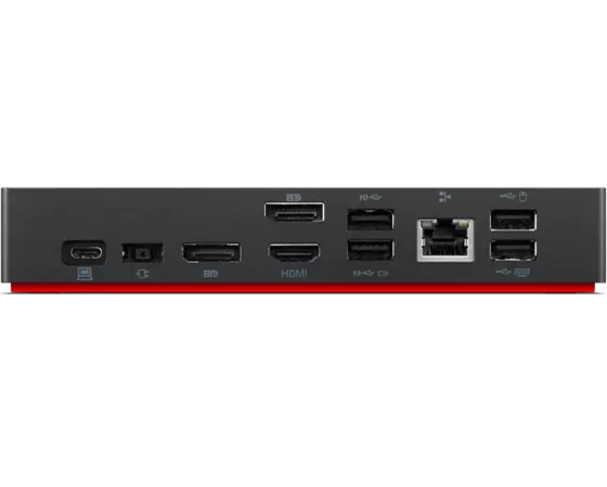 Lenovo ThinkPad Universal USB-C Dock with 100W Charging, Dual 4K Display & 11+ Ports