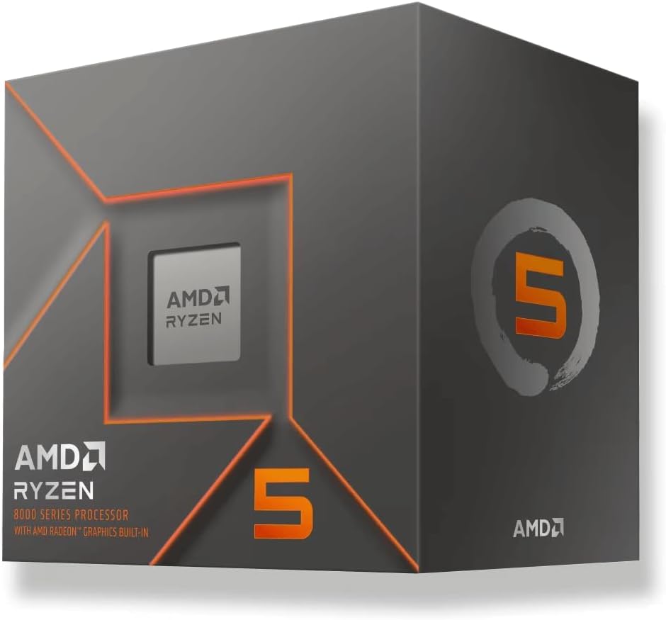 AMD Ryzen 5 8500G - AM5 | 6-Core, 3.7Ghz/5Ghz, 16mb L3, integrated graphics