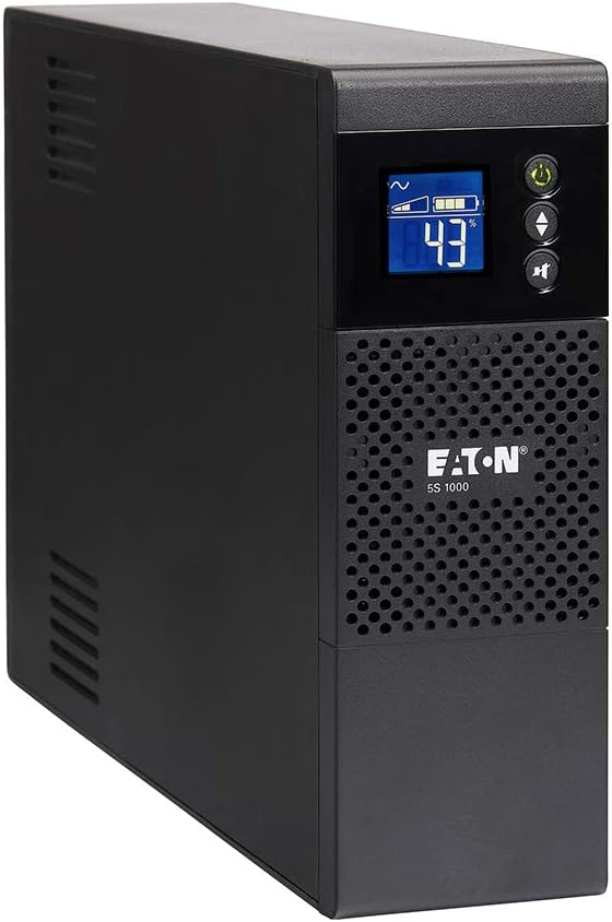 Eaton 5S UPS, parasurtenseur d'ordinateur 1000 VA 5S1000LCD