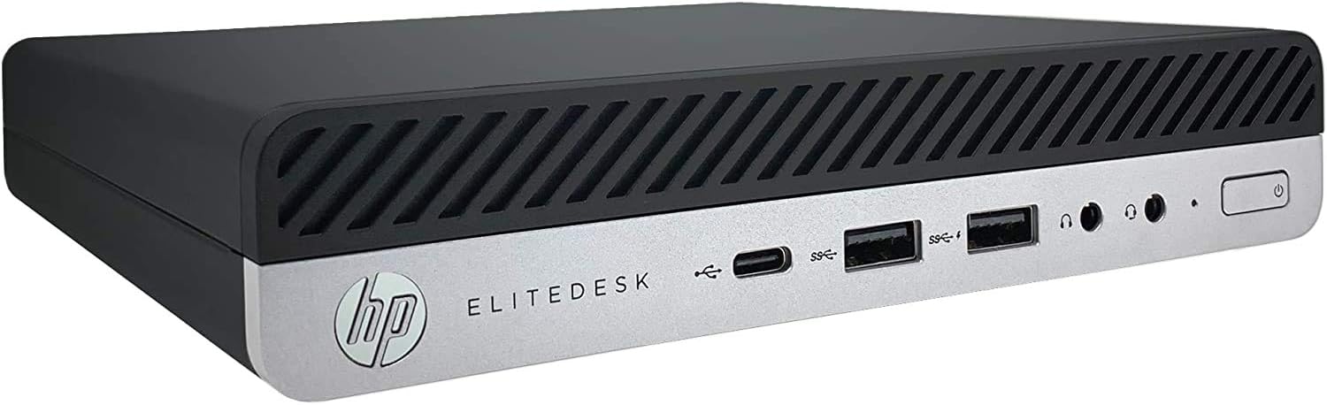 Refurbished Desktop HP EliteDesk 800 G5 Mini (Intel Core i5/8GB RAM/256GB NVMe/Windows 11 Pro)