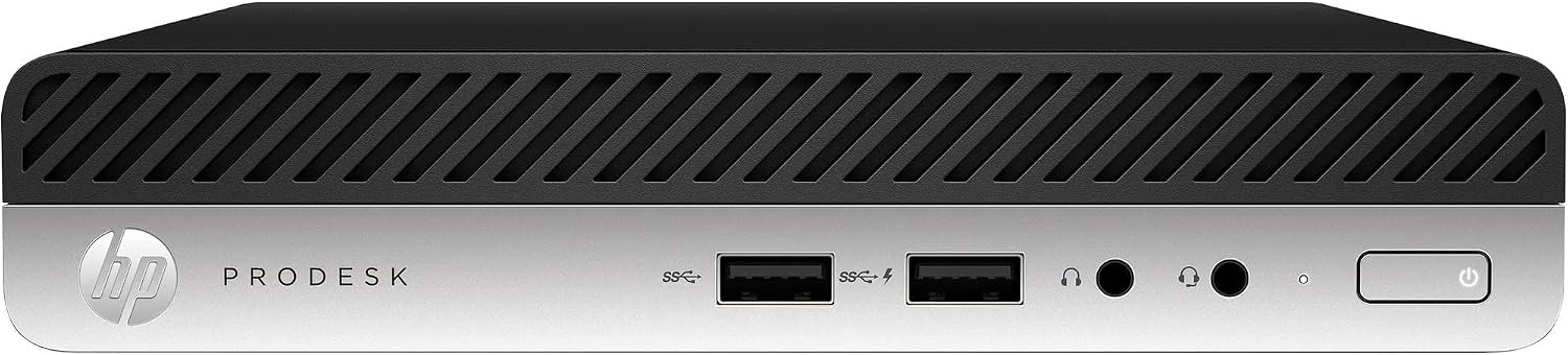 Refurbished HP ProDesk 400 G5 Micro Desktop - Intel Core i5-9500T, 16GB DDR4, 240GB SSD, Windows 11 Pro