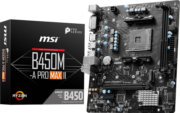 MSI B450M-A Pro Max II AM4 mATX