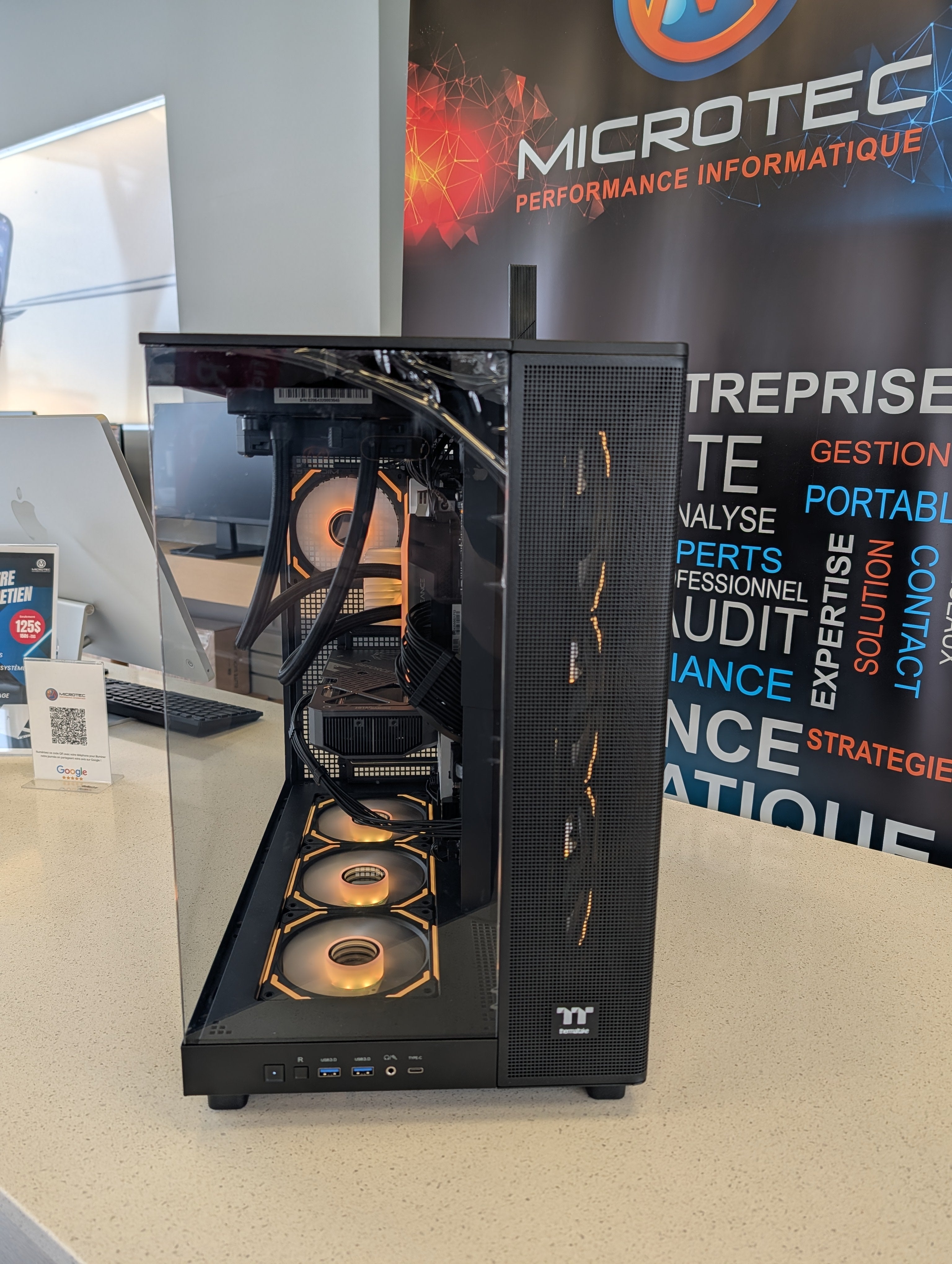 Custom Gaming PC - Intel Ultra 7 265K | RTX 5060 Ti 16Go, 32GB, 1TB, 240mm AIO