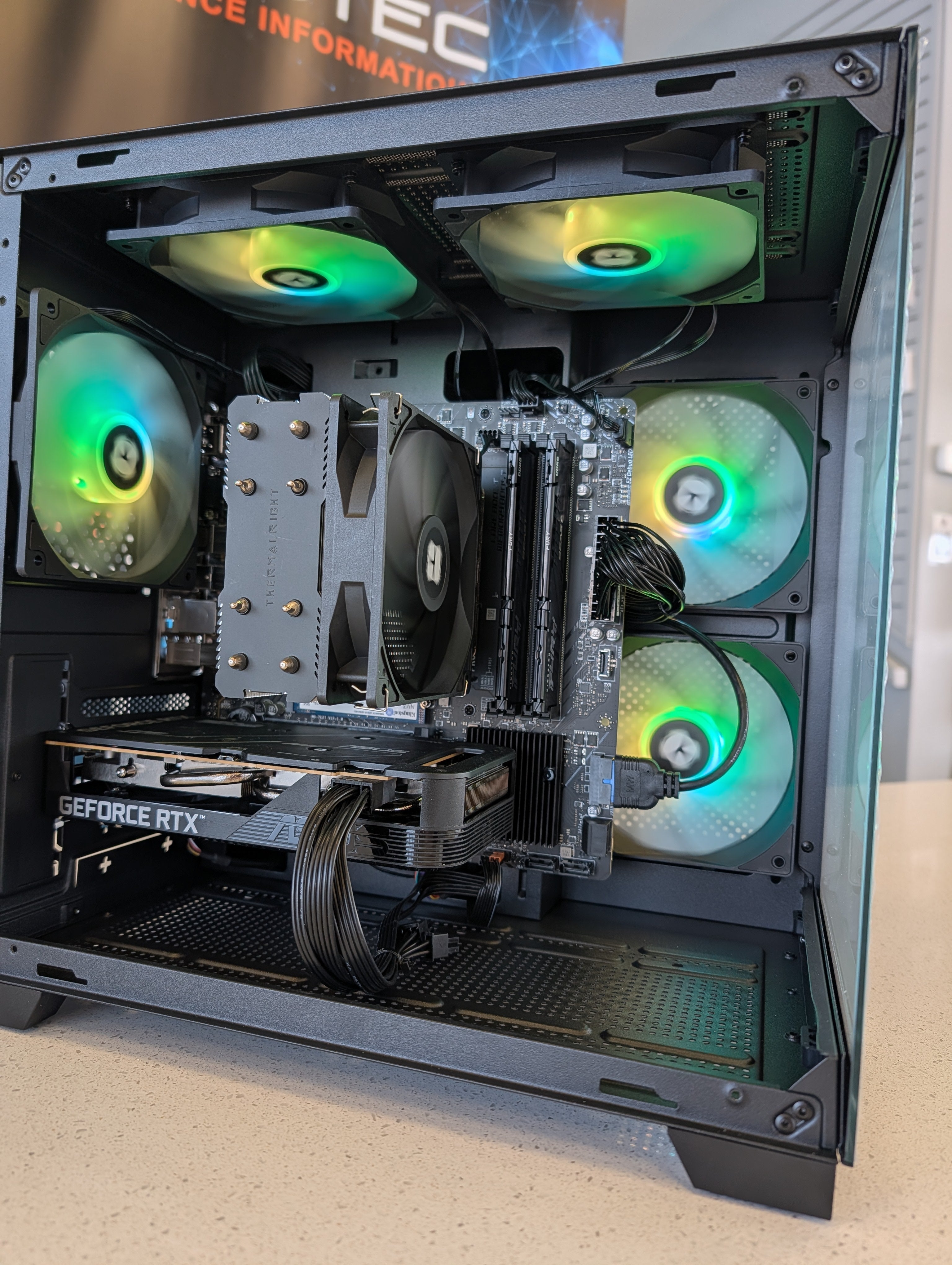 Custom Gaming PC - Ryzen 5 7600X | RTX 5050, 16GB, 1TB, CPU Tower Air Cooling