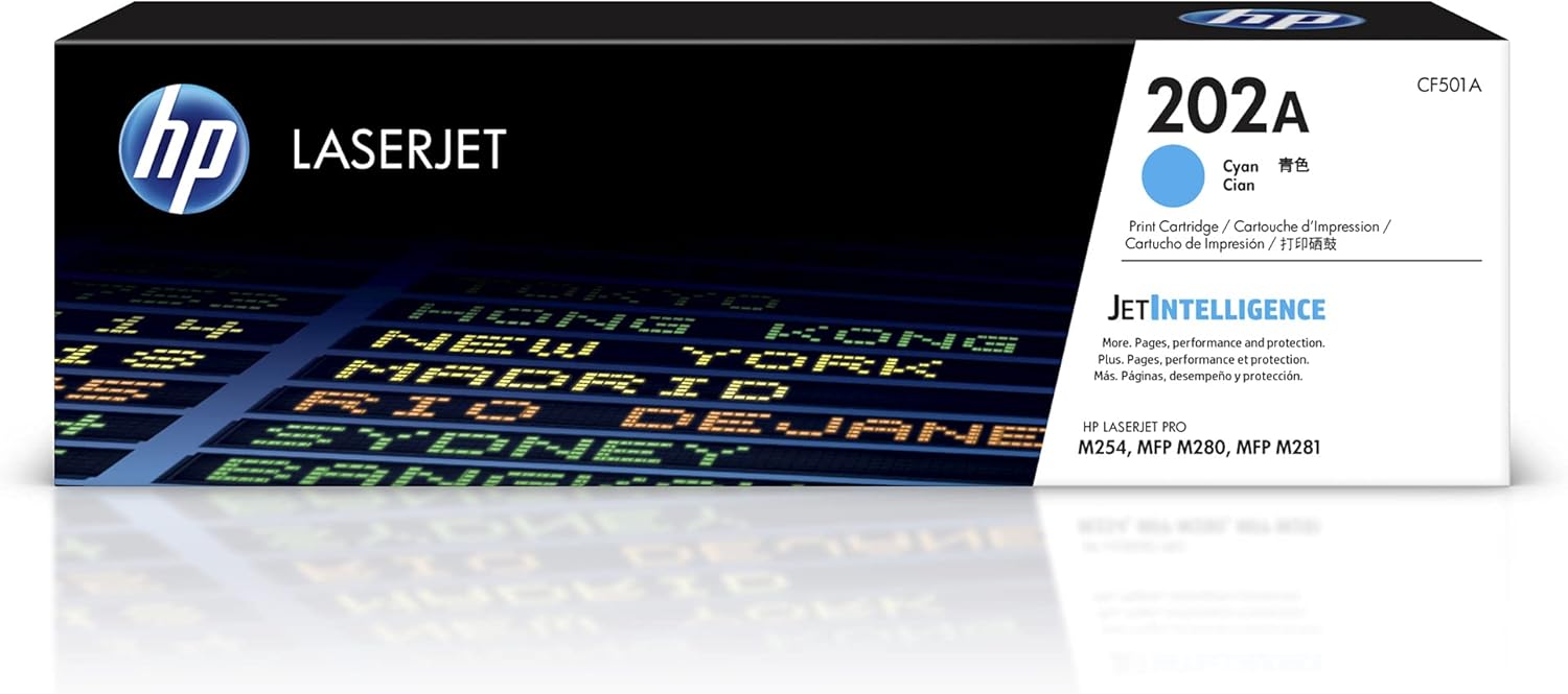 Toner HP 202A Original Cyan