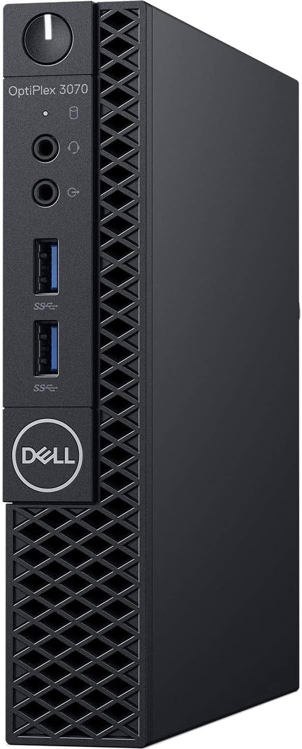 Refurbished Dell OptiPlex 3070 Micro Desktop - Intel Core i3-9100T, 16GB RAM, 128GB SSD, Windows 11 Pro