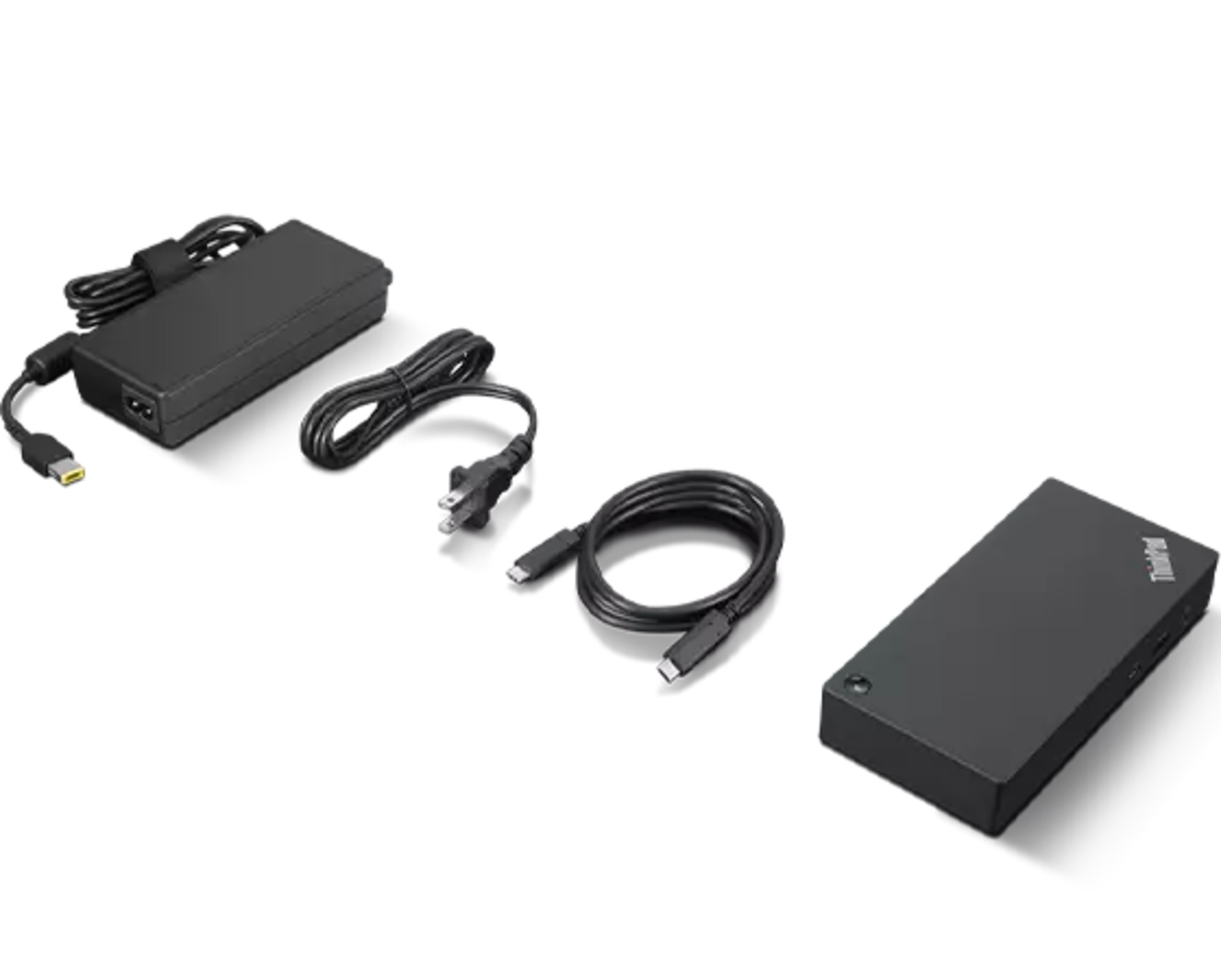 Lenovo ThinkPad Universal USB-C Dock with 100W Charging, Dual 4K Display & 11+ Ports