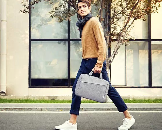 Lenovo T210 15.6" Laptop Casual Toploader Bag - Grey | Water-Repellent, GX40Q17231