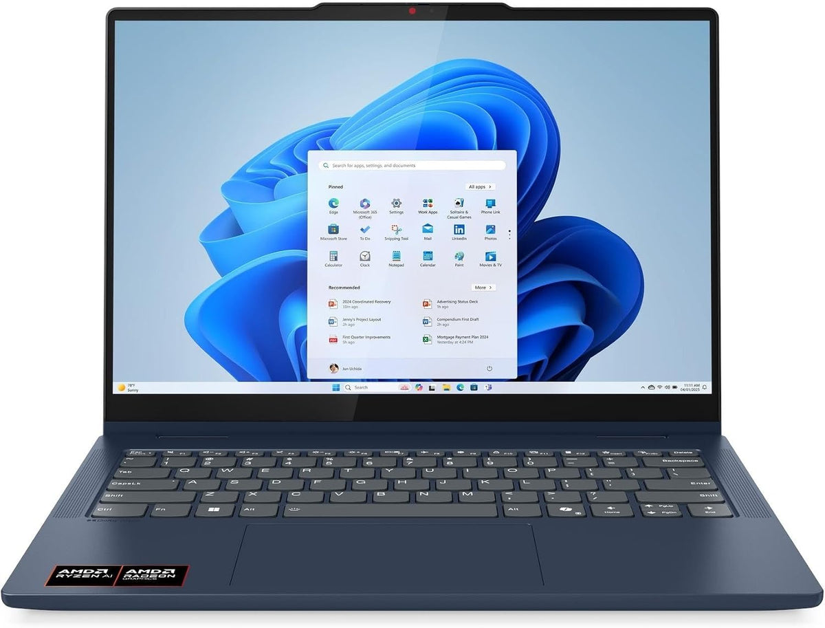 Lenovo Ideapad 5 2-en-1 - AMD Ryzen 7 350 | 16'' WUXGA (1920 x 1200), 60 Hz, 16 Go LPDDR5x-7500, 512 Go M.2
