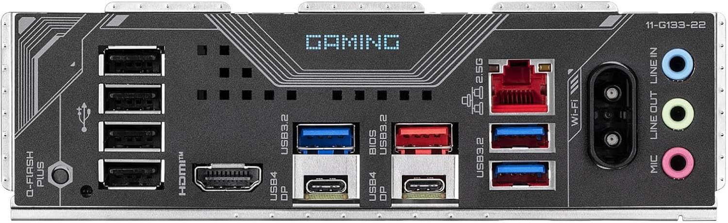GIGABYTE X870 AM5 ATX Motherboard - DDR5, PCIe 5.0, USB4, Wi-Fi 6, 2.5GbE
