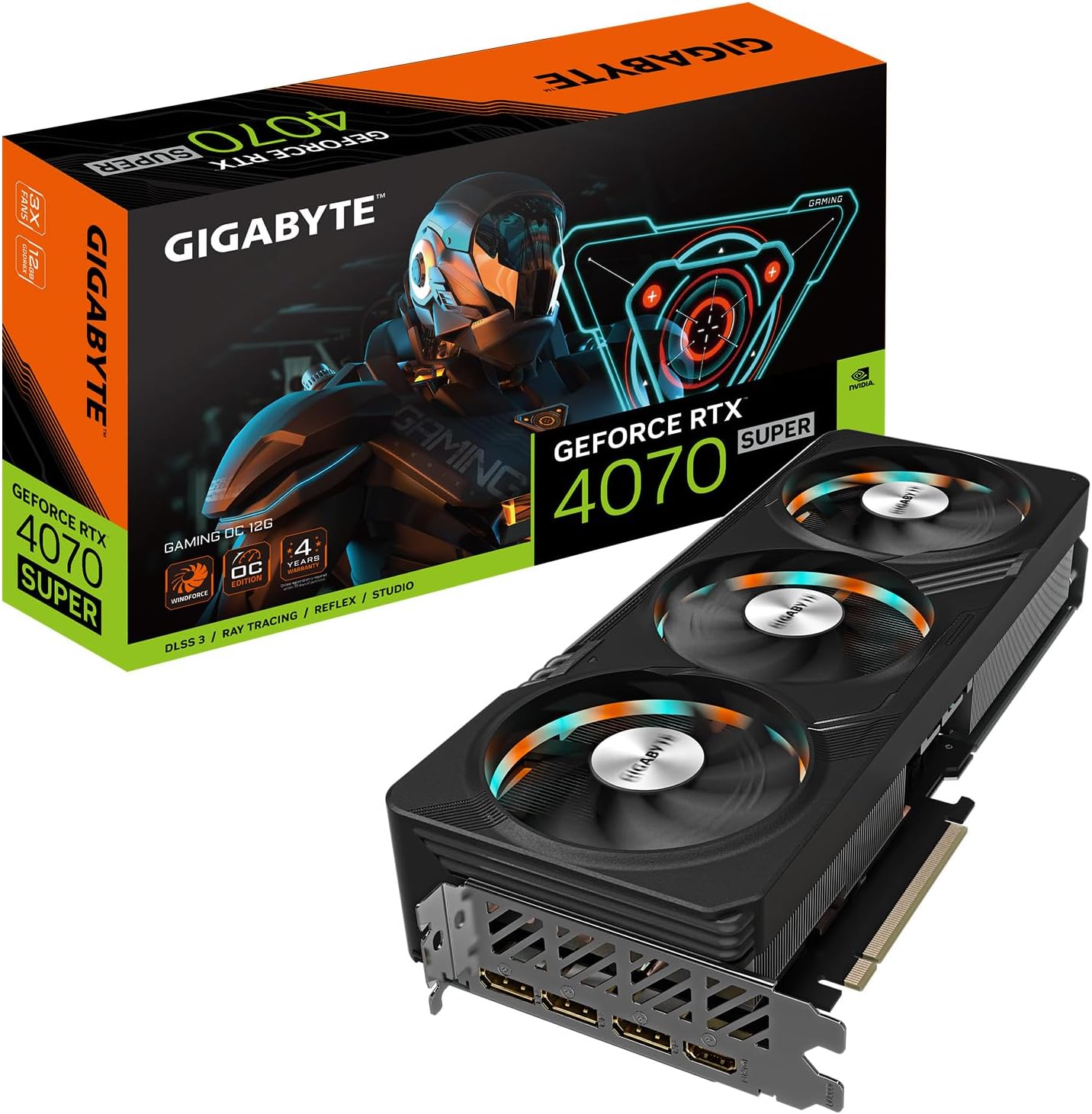 Carte Graphique Gigabyte RTX 4070 Super OC 12GB