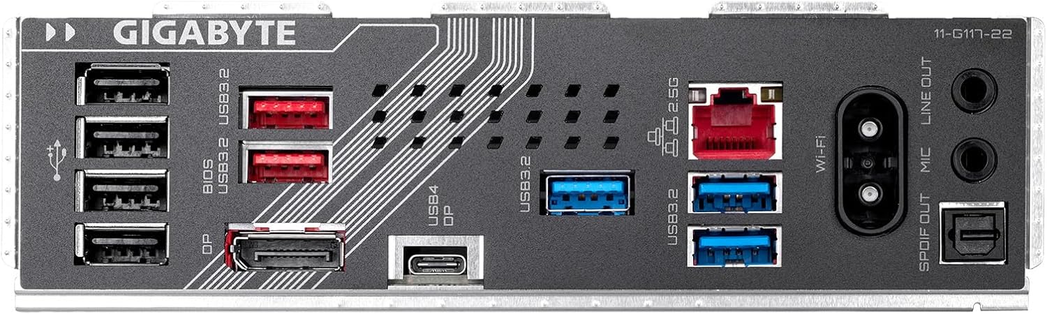 GIGABYTE Z890 LGA1851 ATX Motherboard - DDR5, PCIe 5.0, USB4, Wi-Fi 7
