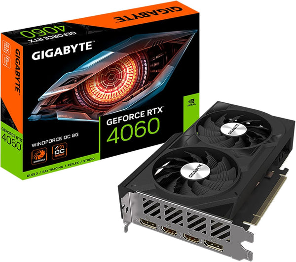 Gigabyte VCX GeForce RTX 4060 WINDFORCE OC 8G