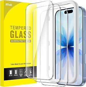 Tempered Glass Screen Protector for iPhone 16 Pro / iPhone 17 / iPhone 17 Pro