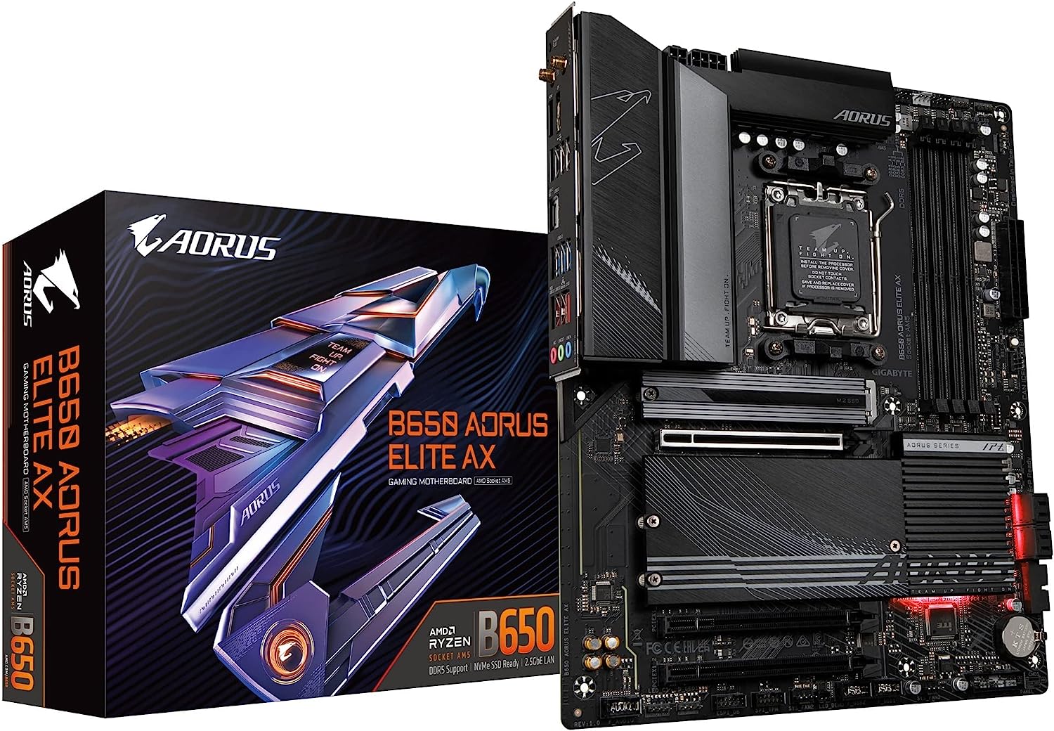 GigaByte B650M AORUS ELITE AX AM5 WiFi mATX