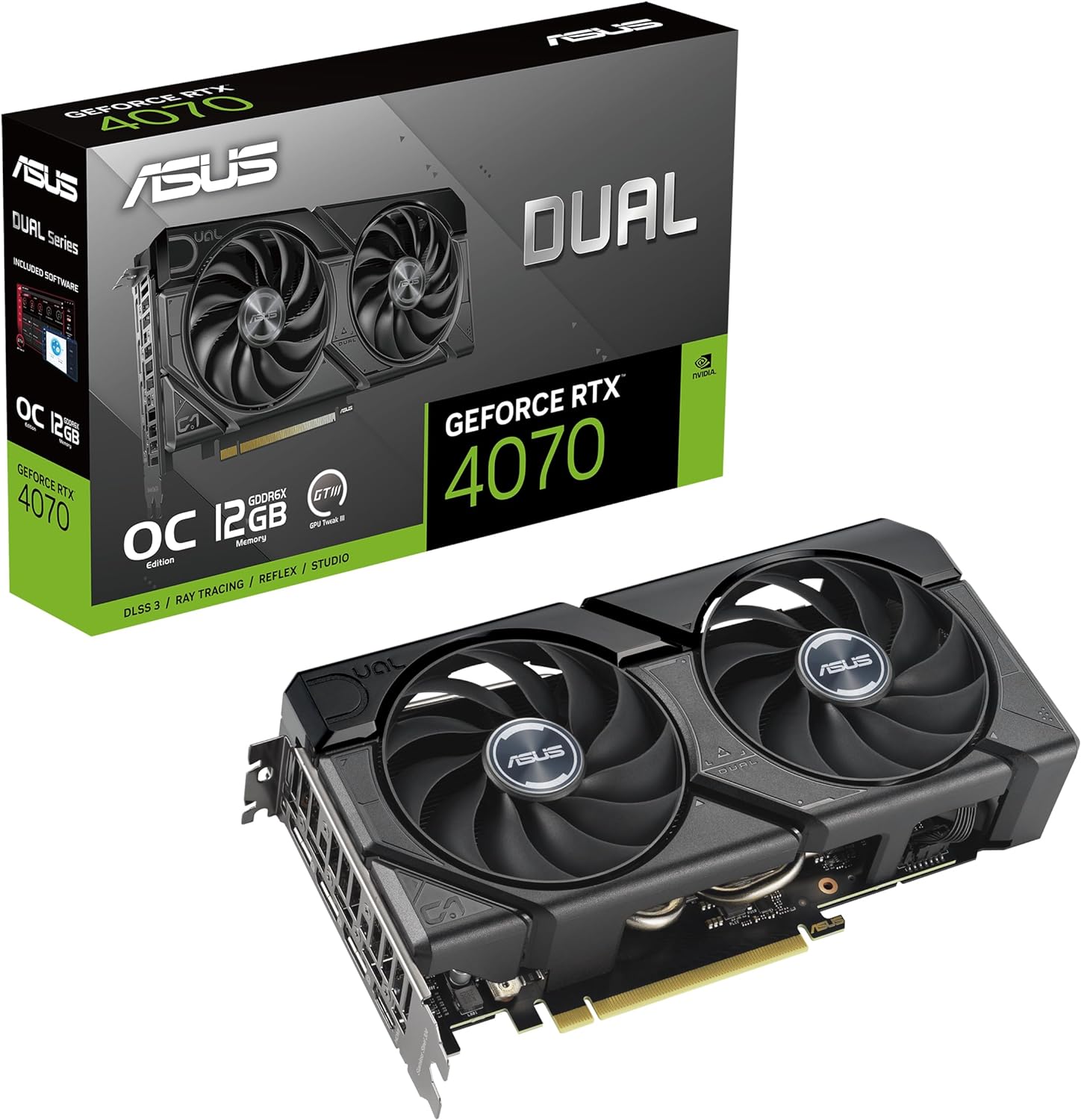 ASUS VCX DUAL GeForce RTX 4070 EVO OC 12GB