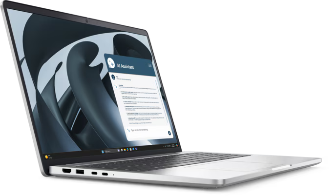 Dell Pro 16 - AMD Ryzen™ AI PRO 7 350 | 16inch 1920 x 1080 (FHD), 60Hz, 32Gb, 512Gb