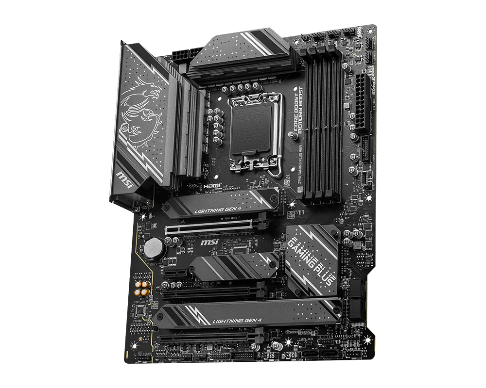 MSI Z790 LGA1700 ATX Motherboard - DDR5, PCIe 5.0, Wi-Fi 6E, 2.5G LAN