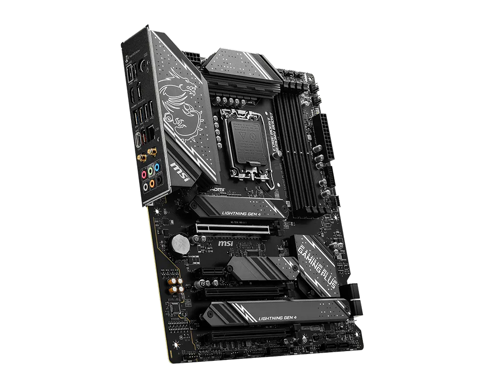 MSI Z790 LGA1700 ATX Motherboard - DDR5, PCIe 5.0, Wi-Fi 6E, 2.5G LAN