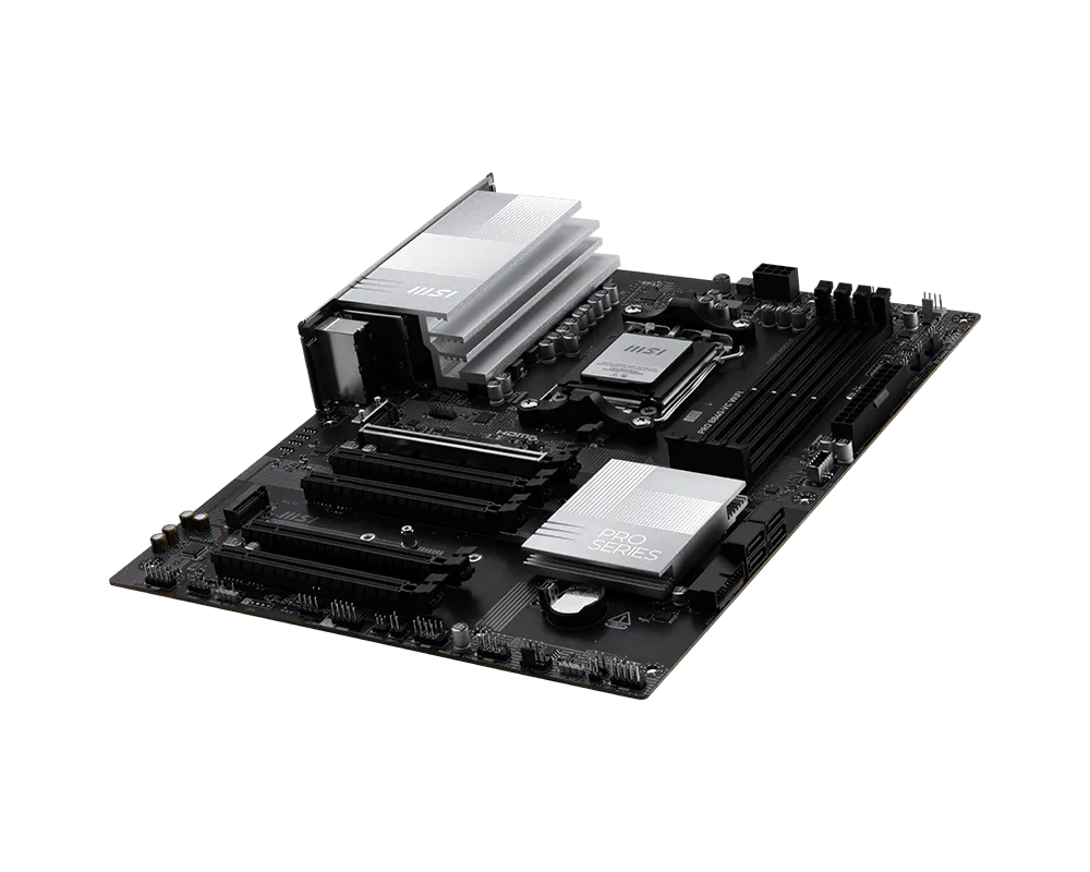 MSI B840 AM5 ATX Motherboard - DDR5, Wi-Fi 7, PCIe 4.0, 2.5G LAN