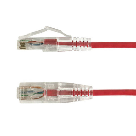 Cat6 Ethernet Network Cable - 2ft - Red