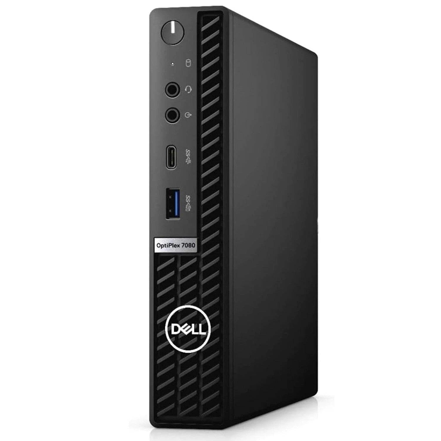 Refurbished Dell OptiPlex 7080 Micro tower Desktop - Intel Core i5-10500, 16GB DDR4, 256GB SSD, Windows 11 Pro