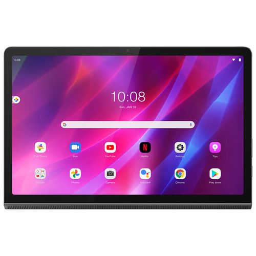 Tablette Lenovo Yoga Tab 11"128 Go Android 11 avec processeur MediaTek Helio G90T - Gris