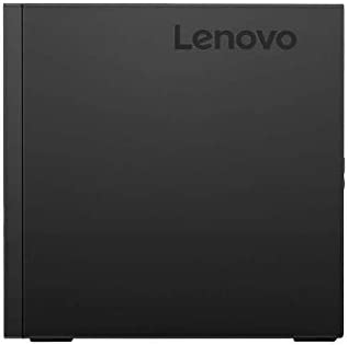 Ordinateur de bureau Lenovo ThinkCentre M720q Tiny d'occasion (Intel i5-8500T 6 cœurs, 8 Go de RAM,/SSD 128 Go/Intel UHD 630, 3xUSB 3.1, 1xHDMI, 2 ports d'affichage (DP), Win 10 Pro)