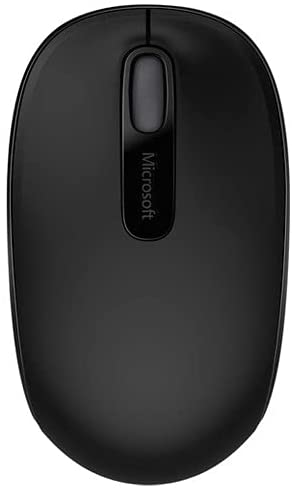 Microsoft 7MM-00001 Wireless Mobile Mouse 1850 for Business, Black