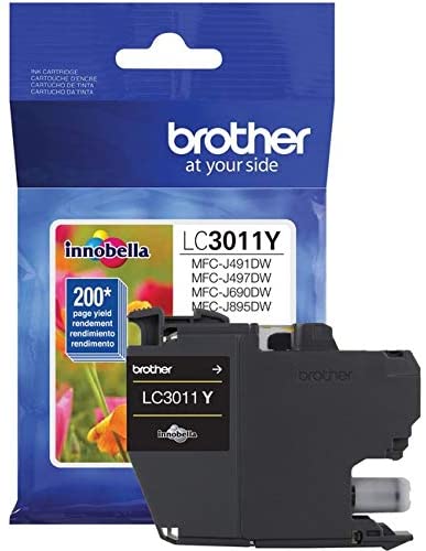 Brother LC3011YS Yellow Ink Cartridge