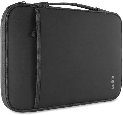 Mallette de transport Belkin (Sleeve) pour ordinateur portable 14"- Noir - Intérieur résistant à l'usure - Neopro - Poignée