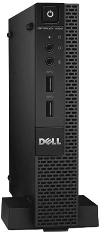 Support de bureau pour système vertical Dell pour OptiPlex 3020/9020 Micro - Noir