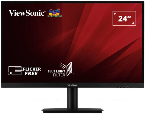 ViewSonic VA2405-H 24-Inch 1080p LED Monitor with AMD FreeSync, Eye Care and HDMI