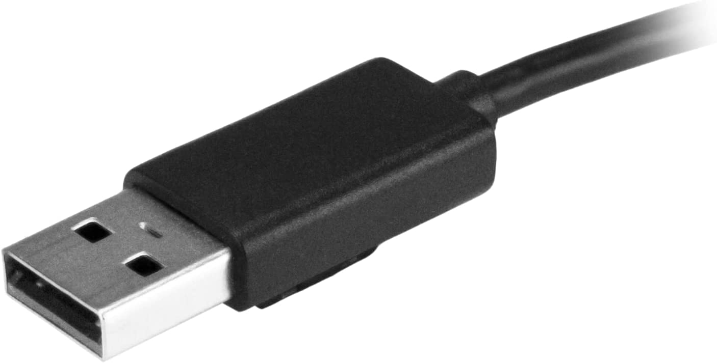 StarTech.com Concentrateur USB 2.0 4 ports - Alimenté par bus USB - Répartiteur et concentrateur d'extension USB 2.0 multiport portable - Petit concentrateur USB de voyage (ST4200MINI2)